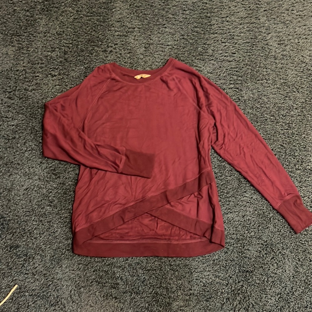 Plum purple sweater from Athleta in a size large